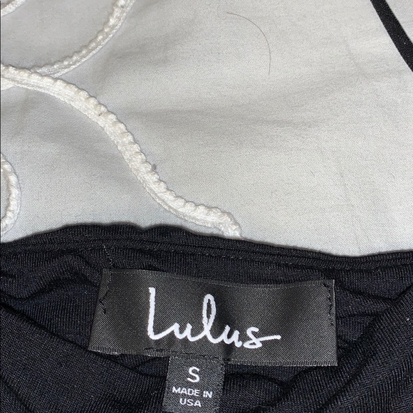 Lulu’s black bodycon dress with cutout NEVER WORN! - Picture 7 of 7